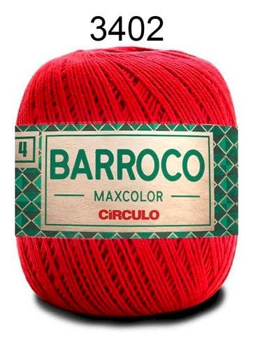 BARROCO MAXCOLO 6 200G 226M COR VERMELHO 3402