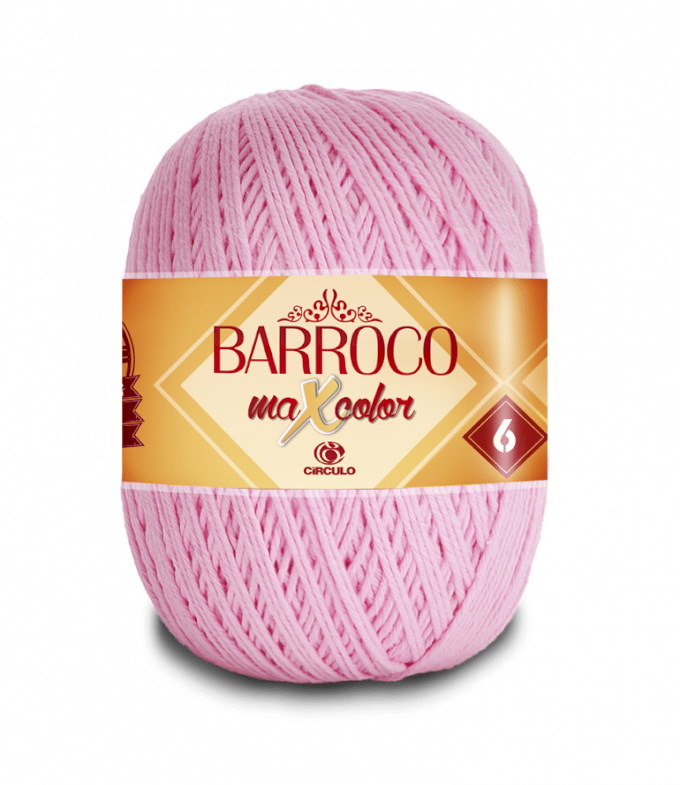BARROCO MAXCOLO 6 200G 226M COR ROSA 3526