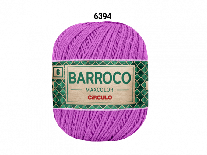 BARROCO MAXCOLO 6 200G 226M COR LAVANDA 6394