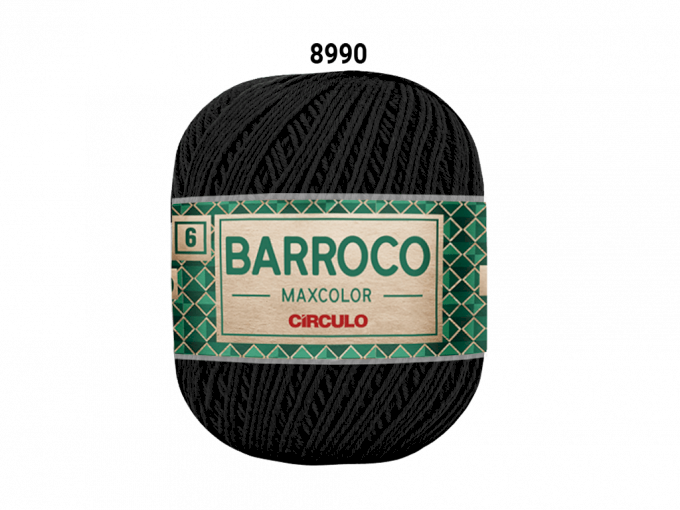 BARROCO MAXCOLO 6 200G 226M COR PRETO 8990