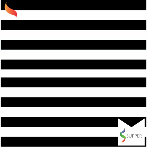 TNT ESTAMPADO LISTRA 03 BCO / PRETO 1400MM METRO