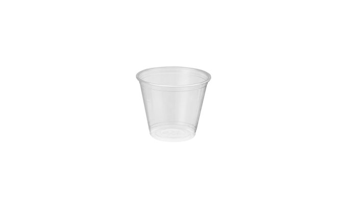 COPO PET CRISTAL 266ML COPO BOLHA(NAO ACOMPANHA A TAMPA) C/12UND