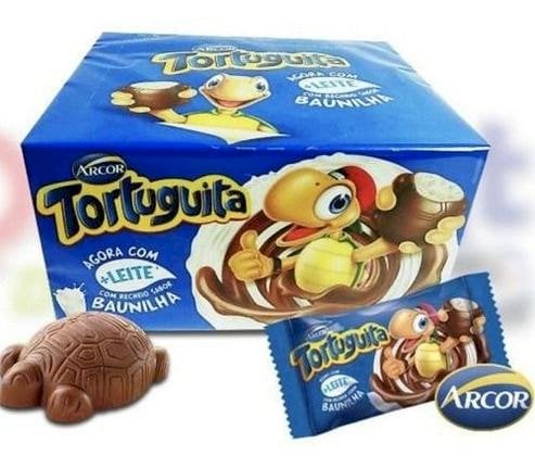 CHOCOLATE ARCOR TORTUGUITA 24X15 5G LEITE