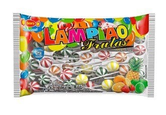 PIRULITO SAMS LAMPIAO 50UND FRUTAS