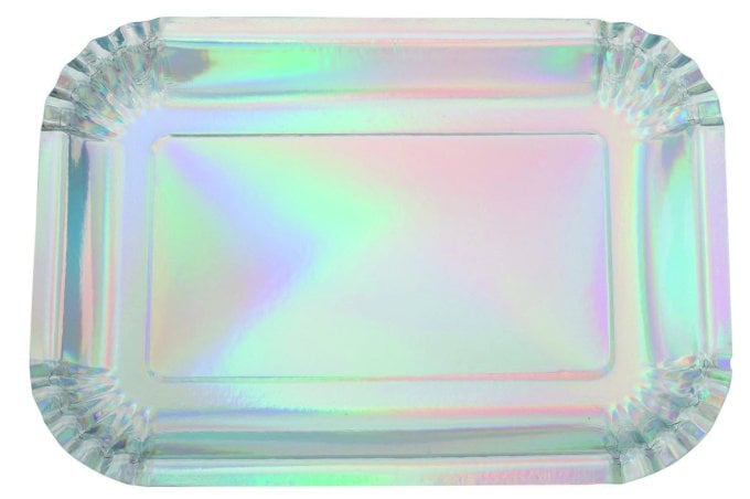 BANDEJA DE PAPEL RETANGULAR FURTA COR 18,5X26,5 C/5UND    HA241