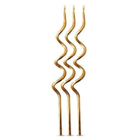 VELA ESPIRAL DOURADA V060 C/4