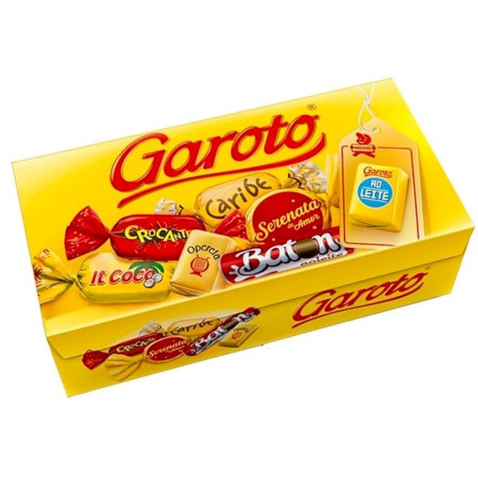 GAROTO BOMBONS GAROTO SORTIDOS 250G