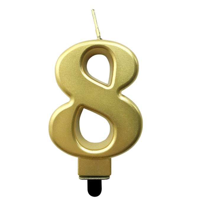 VELA FESTIVELA NUMERO ESPECIAL DOURADO  8