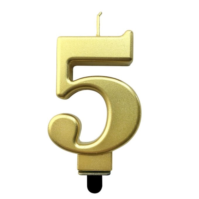 VELA FESTIVELA NUMERO ESPECIAL DOURADO 5