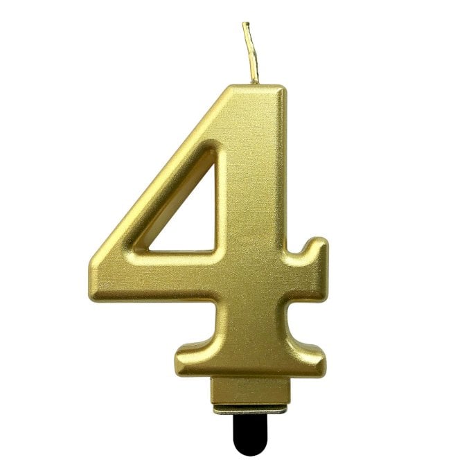 VELA FESTIVELA NUMERO ESPECIAL DOURADO  4