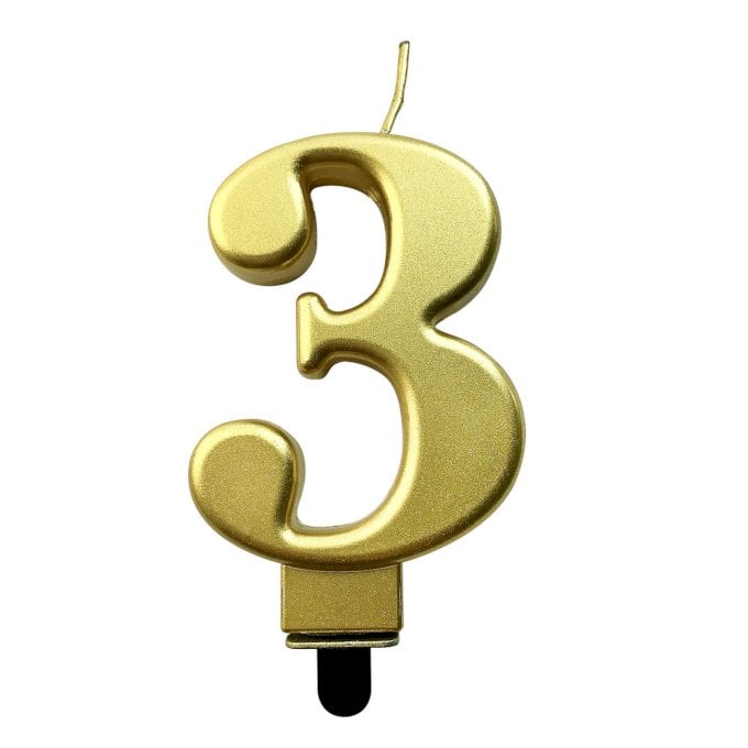 VELA FESTIVELA NUMERO ESPECIAL DOURADO  3