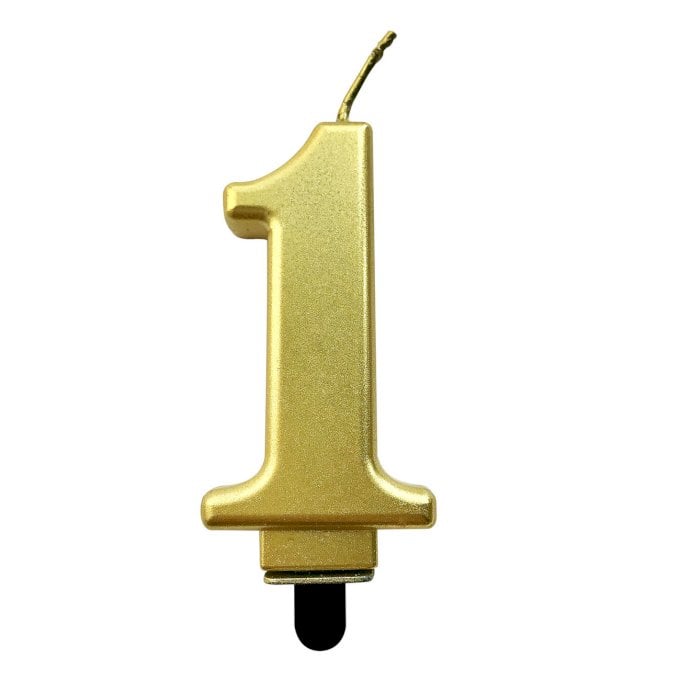 VELA FESTIVELA NUMERO ESPECIAL DOURADO  1