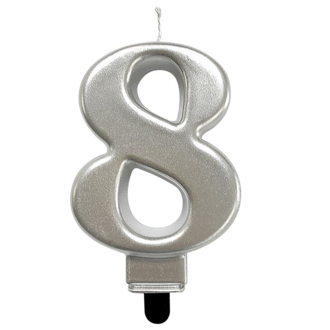 VELA FESTIVELA NUMERO ESPECIAL PRATA 8