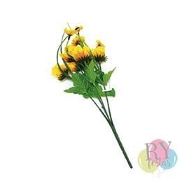 MINI BUQUE DE FLORES GIRASSOL AMARELO 1309/4 UND