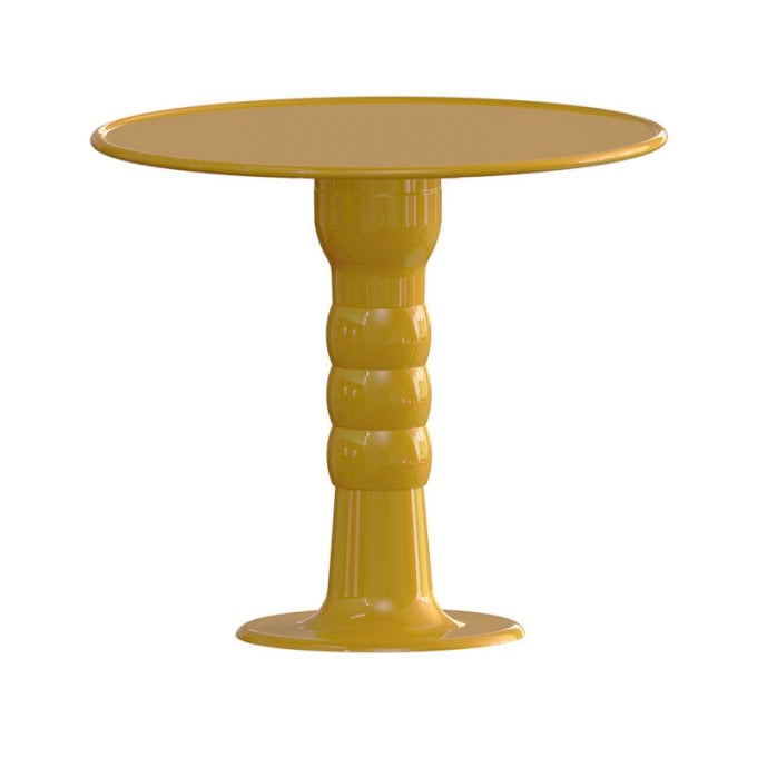 BOLEIRA COLONIAL LISA Ø28CM COM REGULADOR DE ALTURA DOURADO