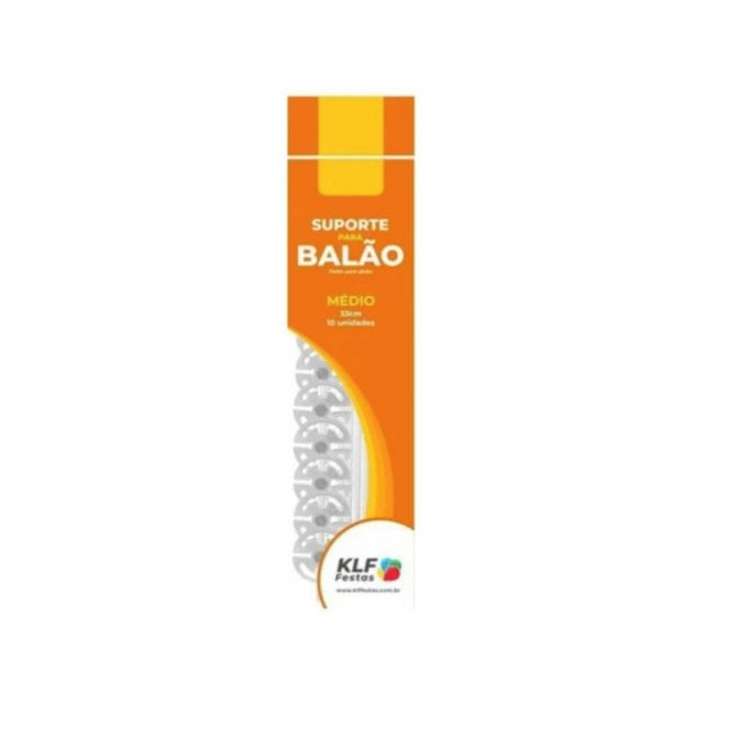 VARETA TRANSPARENTE PARA BALOES C/10 UND