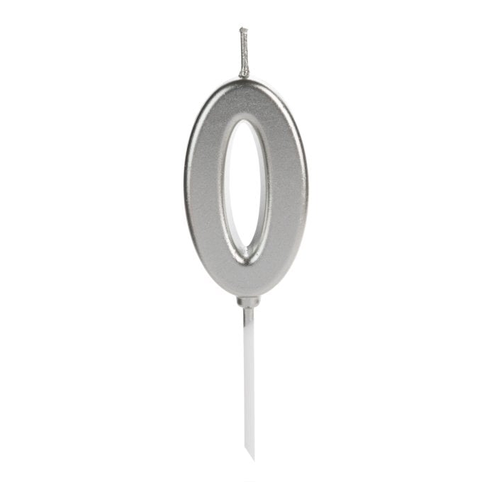 VELA PICK PRATA NUMERO 0