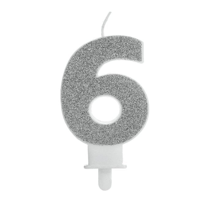VELA FASHION PRATA NUMERO 6
