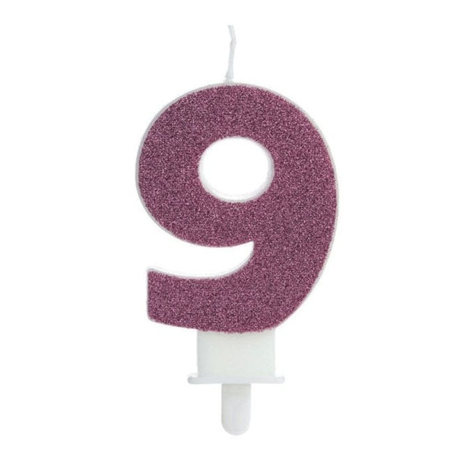 VELA FASHION ROSA NUMERO 9