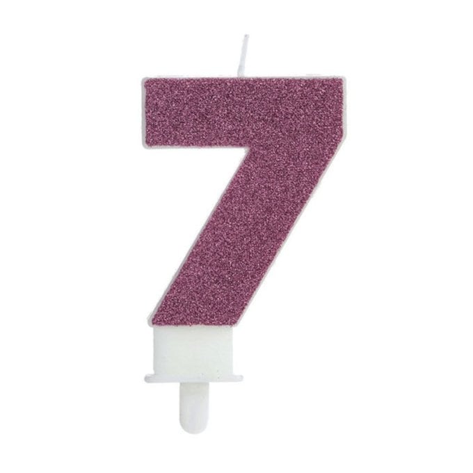 VELA FASHION ROSA NUMERO 7