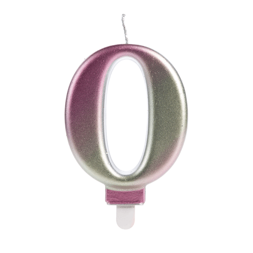 VELA WAVE ROSA NUMERO 0