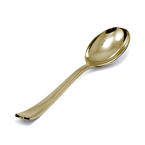 COLHER PREMIUM GOLD REFEICAO C/10UND