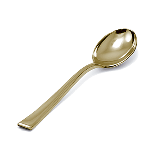 COLHER PREMIUM GOLD SOBREMESA C/10UND