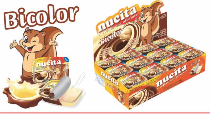 NUCITA BICOLOR MEIO A MEIO C/48UND 