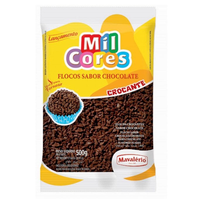 FLOCOS CROCANTE CHOCOLATE 500G