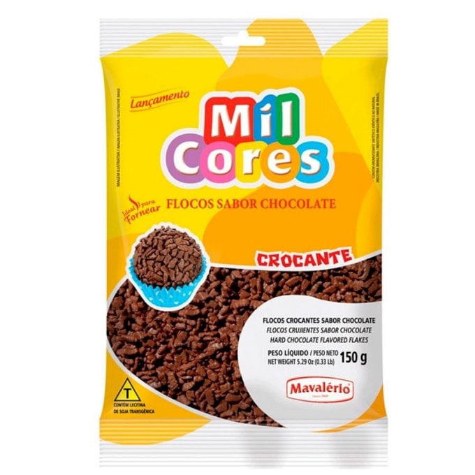 FLOCOS CROCANTE CHOCOLATE 150G