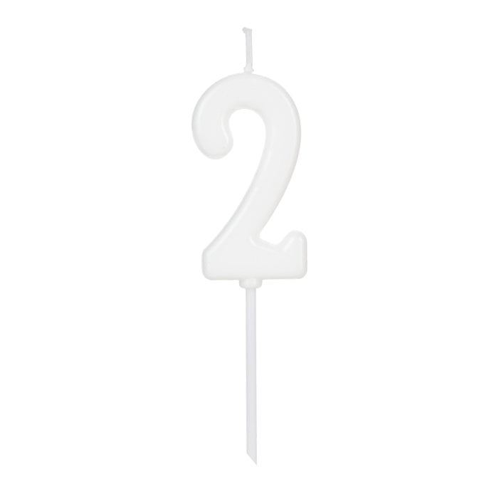 VELA PICK BRANCO NUMERO 2