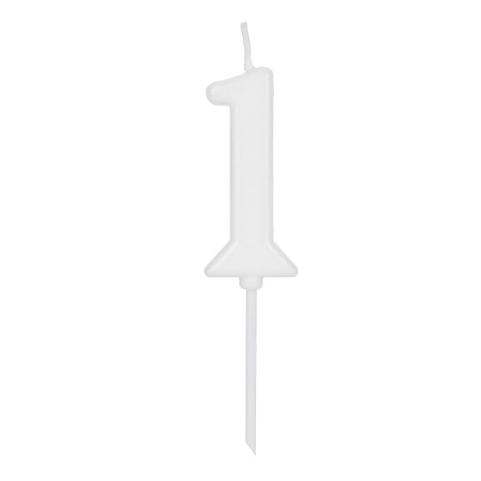 VELA PICK BRANCO NUMERO 1