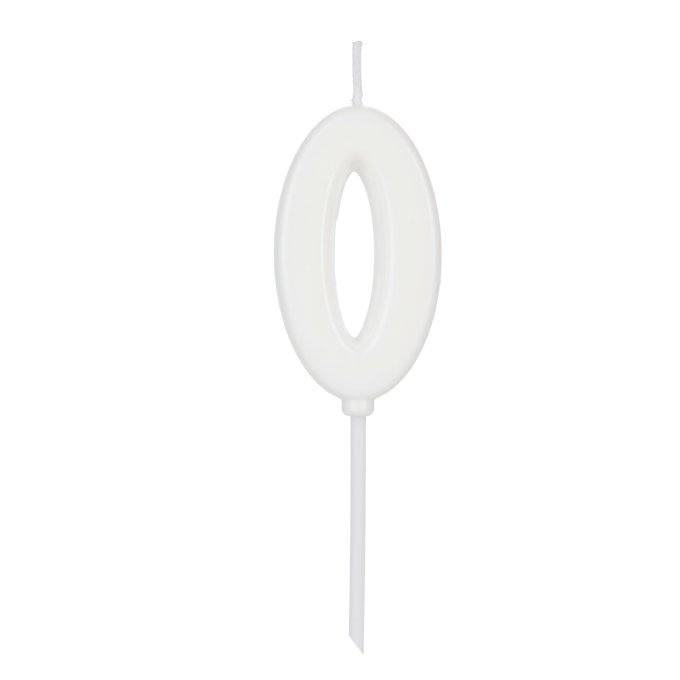 VELA PICK BRANCO NUMERO 0