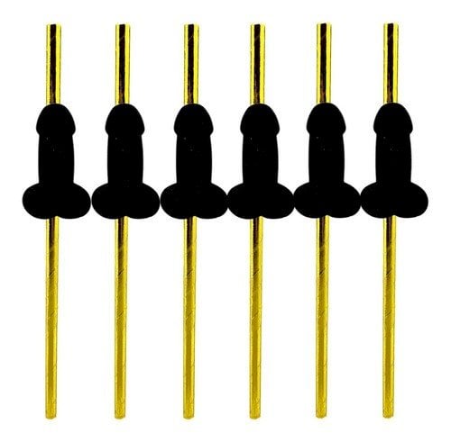 CANUDO DE PAPEL SEXY PENIS C/6