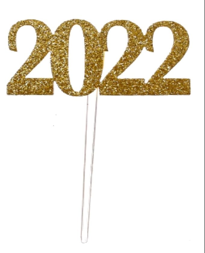 APLIQUE EVA 2022 6X3CM C/10UND