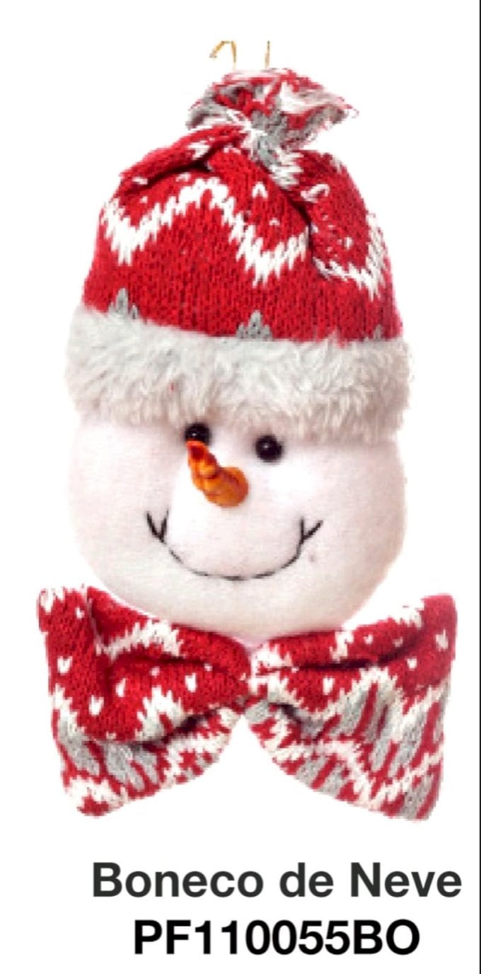 ENFEITE NATALINO BONECO DE NEVE