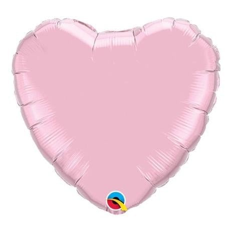BALAO METALIZADO 18¨CORACAO ROSA CLARO UND