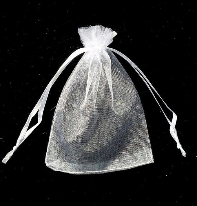 SACO ORGANZA 9X12CM C/0 10UND