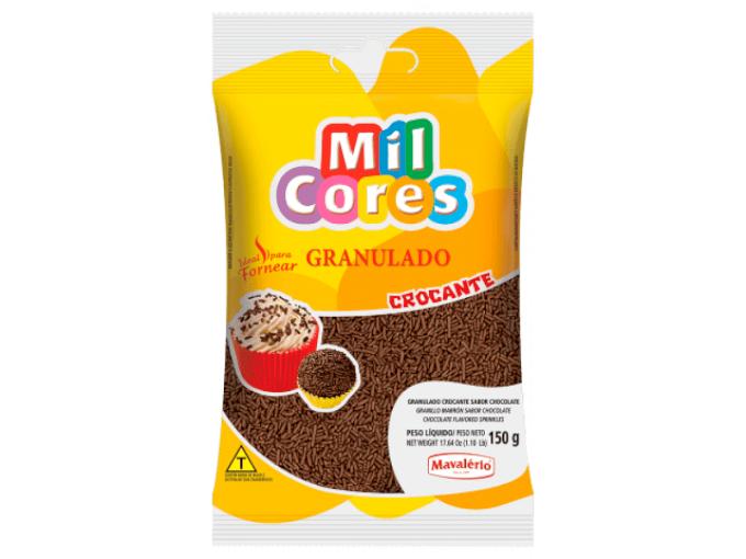 GRANULADO CHOCOLATE CROCANTE MILCORES 150G