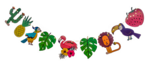 VARAL DE PAPEL FLORESTA 