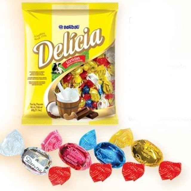 BALA BERBAU DELICIAA SORTIDA 600G