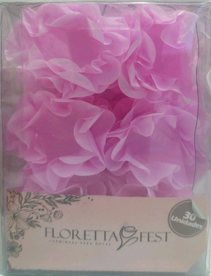 FORMINHA FLORETTA FEST C/30UND E-11 ROSA BEBE