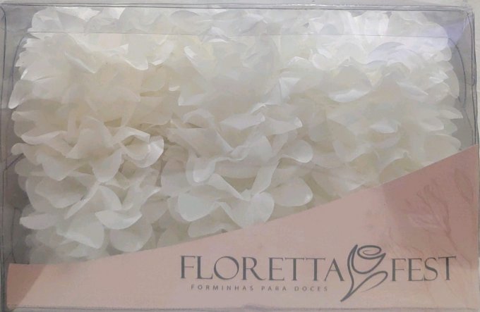 FORMINHA FLORETTA FEST C/30UND M-24 BRANCO