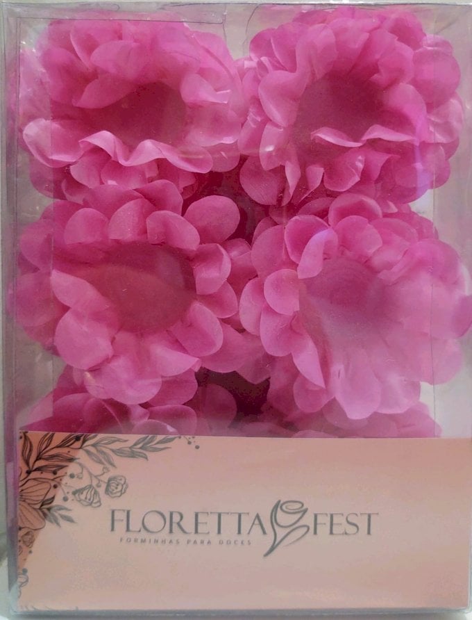 FORMINHA FLORETTA FEST C/30UND M-24 ROSA ESCURO