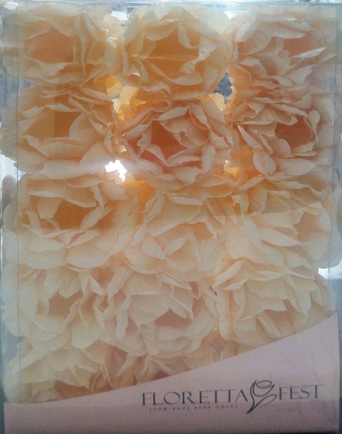 FORMINHA FLORETTA FEST C/30UND M-16 MARFIM CLEAR