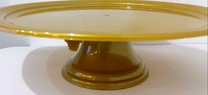 BOLEIRA REDONDA 30CM DOURADA