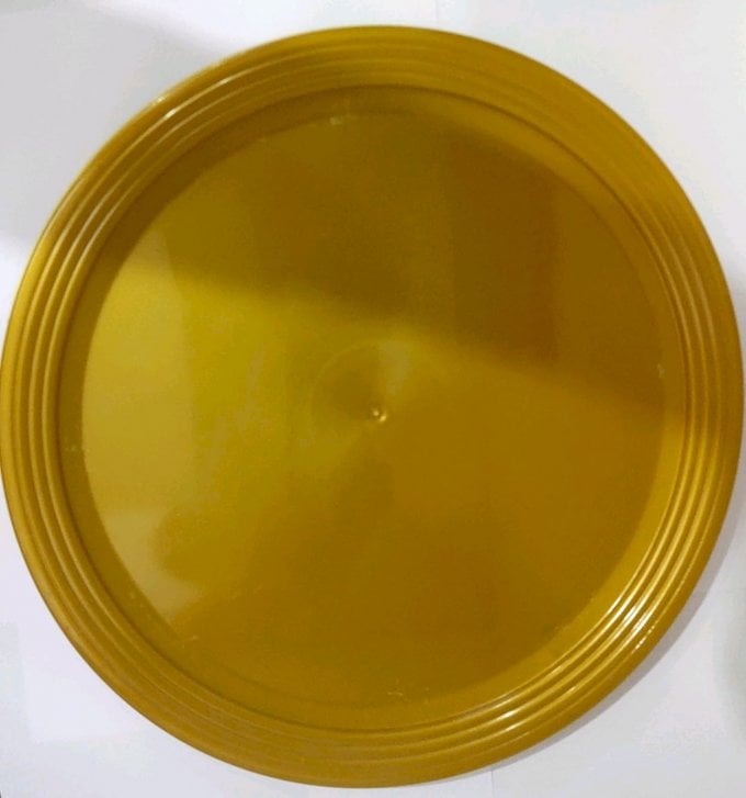 BANDEJA REDONDA 30CM DOURADA