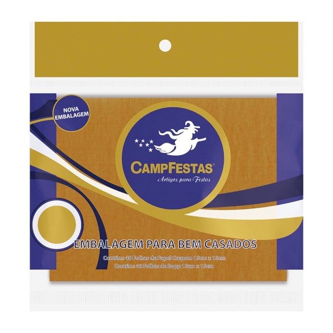 PAPEL PARA BEM CASADO 15X15CM 40FOLHAS CREPOM E 40 FOLHAS TRABSPARENTES LARANJA