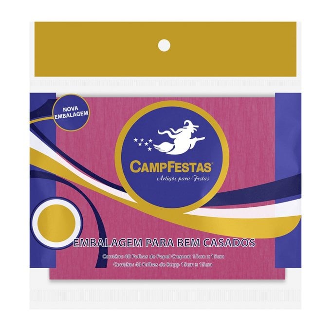 PAPEL PARA BEM CASADO 15X15CM 40FOLHAS CREPOM E 40 FOLHAS TRABSPARENTES ROSA