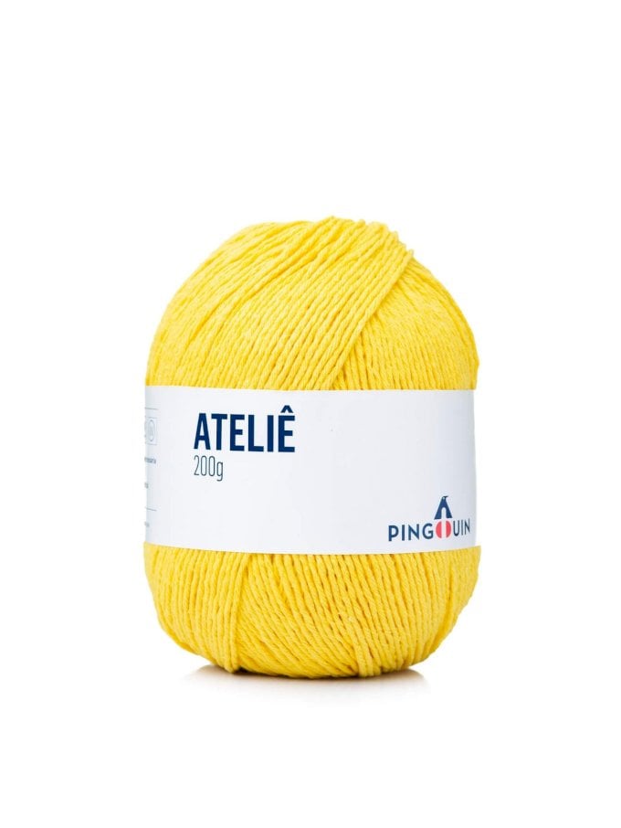 FIO/LINHA PINGOUIN ATELIE 200G-AMARELO PLUS 1286